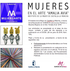 Premios y Muestra Mujeres en el Arte "Amalia Avía"