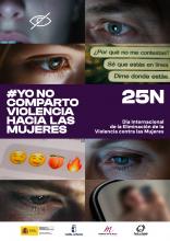 Cartel de campaña 25N